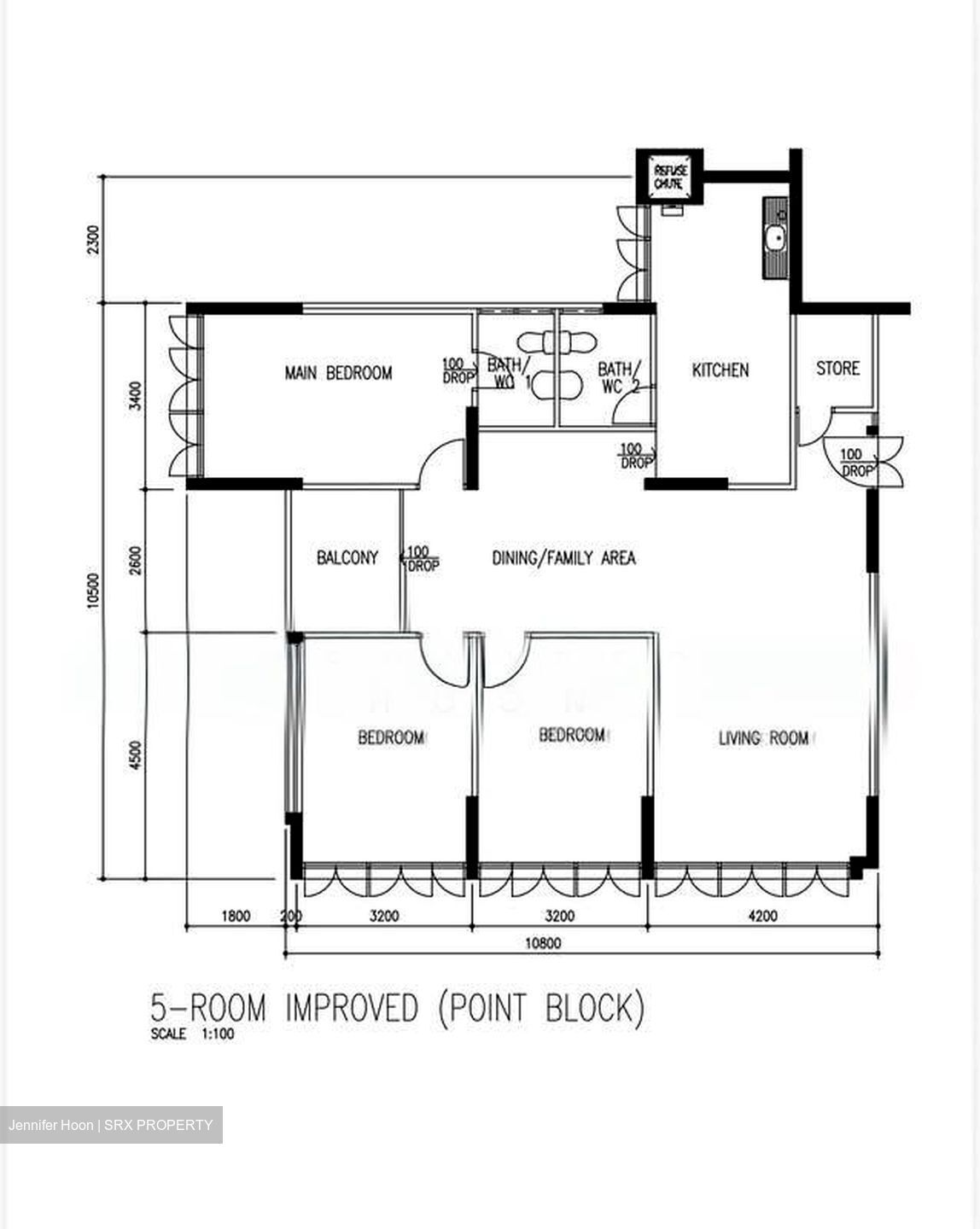 Blk 520 Ang Mo Kio Avenue 5 (Ang Mo Kio), HDB 5 Rooms #568297271